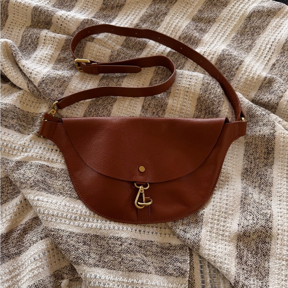Banana Republic Rich Brown Crossbody Bag